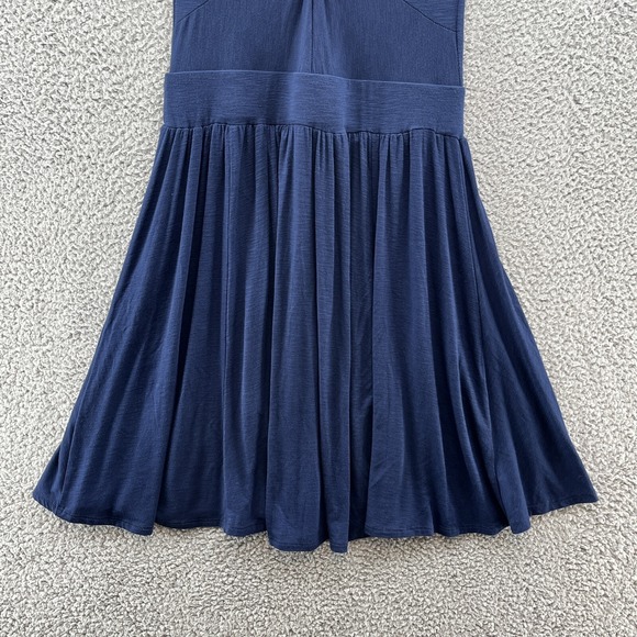 Dolan Dress Women Medium Blue Fit Flare Taya Knee Length Flowy Retro T Shirt - Picture 2 of 8